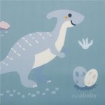 New Baby Dětská rozkládací pohovka Dinosaur zelená – Zboží Dáma