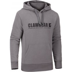 Mikina Clawgear CG Logo Hoodie Wolf Grey