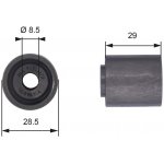 Vratná/vodicí kladka, ozubený řemen GATES T42045 – Zboží Mobilmania