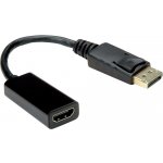 Value DisplayPort / HDMI ový Konektor DisplayPort, Zásuvka HDMI-A 0.15 m černá 12.99.3138 DisplayPort | Zboží Auto