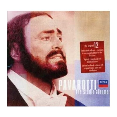 12 Luciano Pavarotti - The Studio Albums CD – Hledejceny.cz