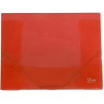 Plastové spisové desky Round, 10 ks, červené – Zboží Živě