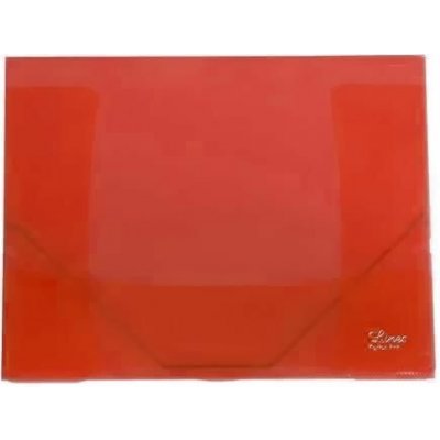 Plastové spisové desky Round, 10 ks, červené – Zboží Živě