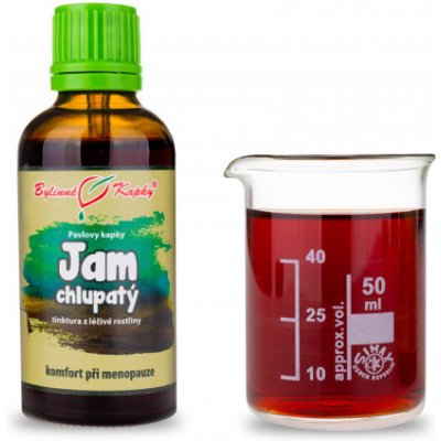 Bylinné kapky Jam yam-smldinec chlupatý Dioscorea villosa bylinné kapky tinktura 50 ml