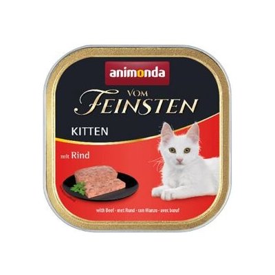 Animonda Vom Feinsten kitten hovězí 16 x 100 g – Hledejceny.cz