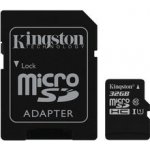 Kingston microSDHC 32 GB Class 10 SDC10/32GB – Hledejceny.cz