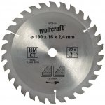 Wolfcraft 6735000 Průměr: 190 mm Počet zubů (na palec): 30 – Zbozi.Blesk.cz