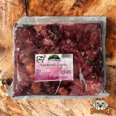 U Dvou krkoviček Vepřové maso s droby 1 kg – Sleviste.cz