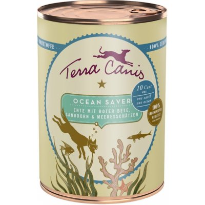 Terra Canis Ocean Saver kachna s červenou řepou rakytníkem a dary moře 6 x 400 g – Zboží Mobilmania