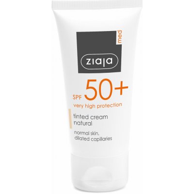 Ziaja Tónovací krém pro normální pleť SPF 50+ přirozený Tinted Cream 50 ml – Sleviste.cz