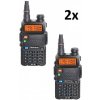 Vysílačka a radiostanice Baofeng UV-5R 2ks