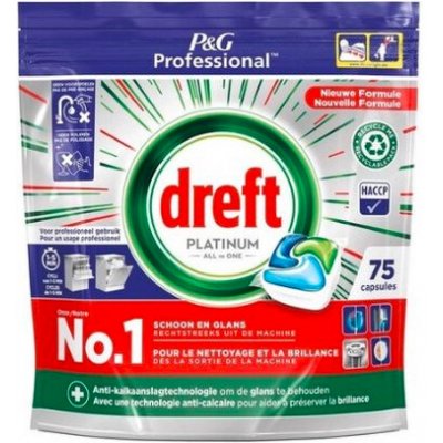 Dreft Platinum All in1 gelové kapsle do myčky 81 ks – Zboží Dáma