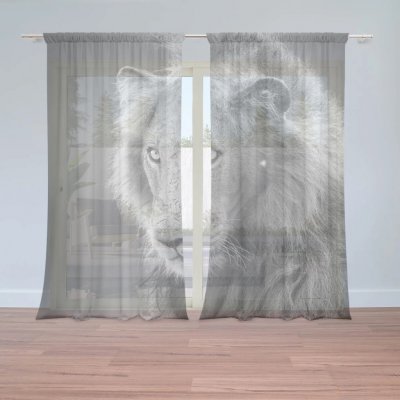 Sablio Záclony Lvíček: 2ks 150x250cm – Hledejceny.cz