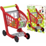 ECOIFFIER Set vozík nákupní + ovoce a zelenina makety potravin plast