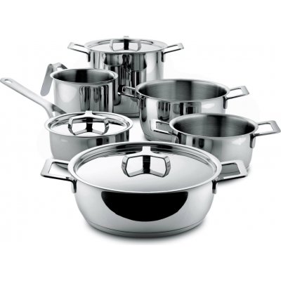 Alessi Sada nádobí POTS&PANS 9 ks – Zboží Dáma