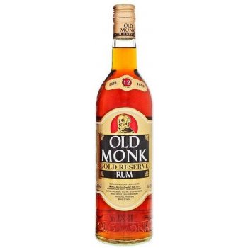 Old Monk Gold Reserve 12y 42,8% 0,7 l (holá láhev)