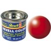 Modelářské nářadí Revell emailová 32332: hedvábná světle červená luminous red silk 14ml