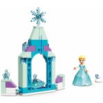 LEGO® Disney Ledové království 43199 Elsa a zámecké nádvoří – Hledejceny.cz