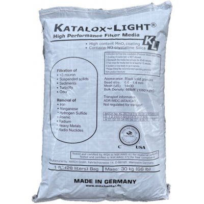 Katalox Light odstraňování manganu, železa a sirovodíku 1 Kg – Zboží Mobilmania