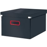 LEITZ Cosy Click & Store velikost M, 28.1 x 20 x 37 cm, šedá – Hledejceny.cz