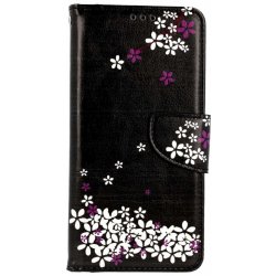 Pouzdro a kryt na mobilní telefon Pouzdro TopQ Xiaomi Redmi Note 7 knížkové Květy sakury