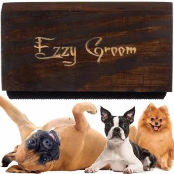 Ezzy Groom Kartáč na měkké psí chlupy 10 x 5,5 x 2 cm