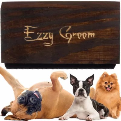 Ezzy Groom Kartáč na měkké psí chlupy 10 x 5,5 x 2 cm – Zboží Mobilmania