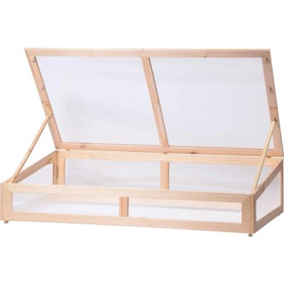 Dobar Dřevěné se střechou 126 x 67 x 31,5 cm hnědé – Hledejceny.cz