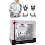 Crystal Head Vodka 40% 0,7 l (dárkové balení 4 sklenice) – Zboží Dáma