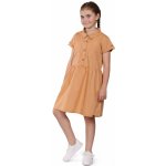 Nax Erfo dětské šaty neutrální / zemitá – Hledejceny.cz