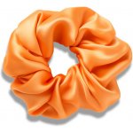 Pilō Silk Hair Ties Pop of Orange Large 100% hedvábné gumičky do vlasů 1 ks – Zboží Dáma
