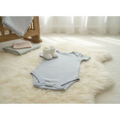 Dětské body krátký rukáv modré – Hledejceny.cz