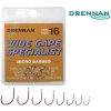 Rybářské háčky Drennan Wide Gape Specialist vel.12