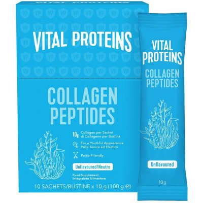 Vital Proteins Collagen Peptides Unflavored 10 x 10 g – Hledejceny.cz