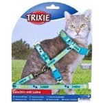 Trixie postroj s vodítkem pro kočky pošitý stužkou 22 - 36 cm 10 mm – Zboží Dáma