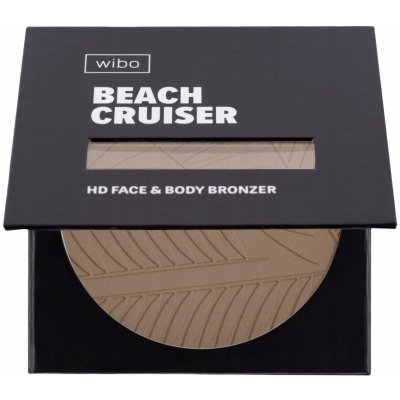 Wibo, Beach Cruiser HD Body & Face Bronzer parfumovaný bronzer na tvár a telo 02 Cafe Creme 22 g – Zboží Dáma