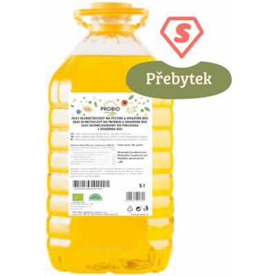 Zachraňte jídlo olej slunečnicový 5 l – Hledejceny.cz