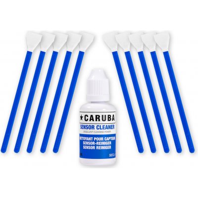 Caruba APS C Cleaning Swab Kit 10 x 16 mm + cleaning fluid 30 ml – Zboží Živě