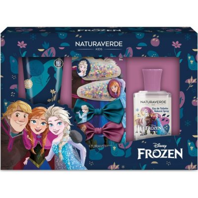 Frozen dárkový set EDT 30 ml + pěna do koupele 100ml + sponky do vlasů – Zboží Dáma