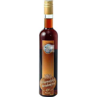 Krkonošská Medovina Klasik 18% 0,5 l (holá láhev) – Zboží Mobilmania