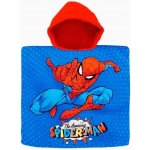 EUROSWAN Pončo Spiderman s kapucí bavlna 60 x 120 cm – Hledejceny.cz