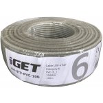 iGET 84005021 Cat.6 UTP PVC Eca, 100m – Zboží Živě