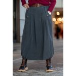 Italy fashion Manšestrová sukně NESIE Khaki – Hledejceny.cz