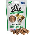 Brit Let's Bite Meat Snacks Puppy Lamb Bars 80 g – Zbozi.Blesk.cz