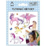 Dětské tetovací obtisky Jednorožci 04 – Zboží Mobilmania