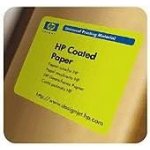 HP Universal Coated Paper, 124 microns (4.9 mil) • 90 g/m2 (24 lbs) • 610 mm x 45.7 m, Q1404B