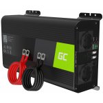 Green Cell PRO 12V/230V 1000W/2000W čistý sinus INVGC09