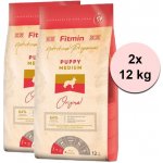 Fitmin Dog Medium Puppy 2 x 12 kg – Hledejceny.cz