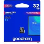 Goodram microSDHC UHS-i 32 GB M1AA-0320R12 – Zboží Mobilmania
