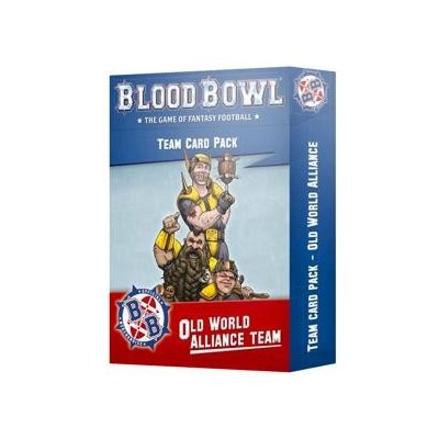 GW Warhammer Blood Bowl Old World Alliance Team Card Pack EN/NM – Hledejceny.cz